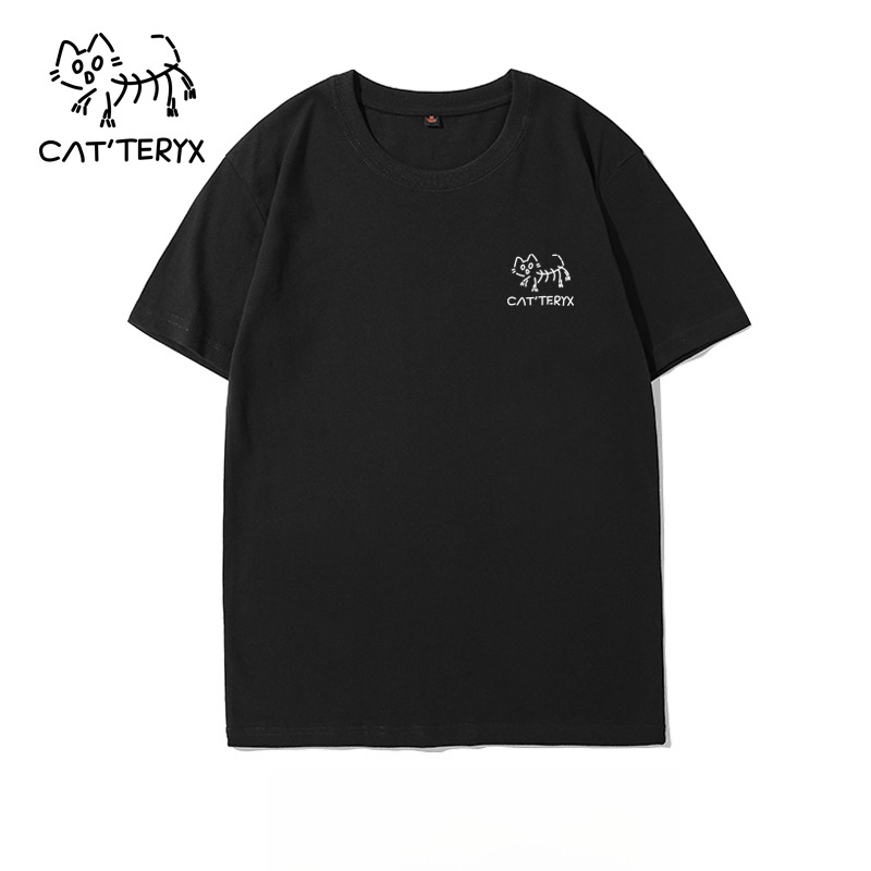 Streetwear Brand Cat - CAT TERYX Camiseta de manga corta