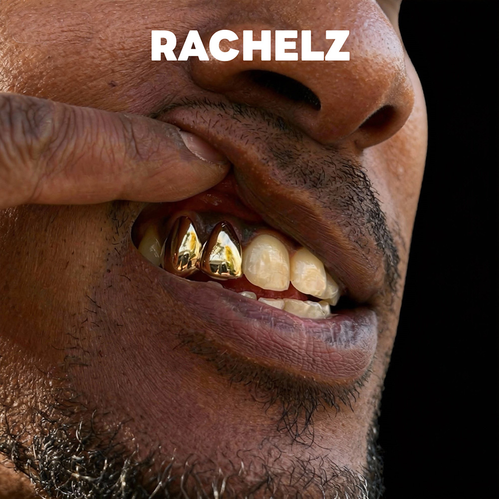 Streetwear Brand Hats - RACHELZ Simple doble hueco colmillos Grillz