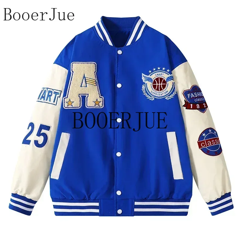 Streetwear Brand Famous - Chaqueta Bomber Unisex de Cuero Sintético