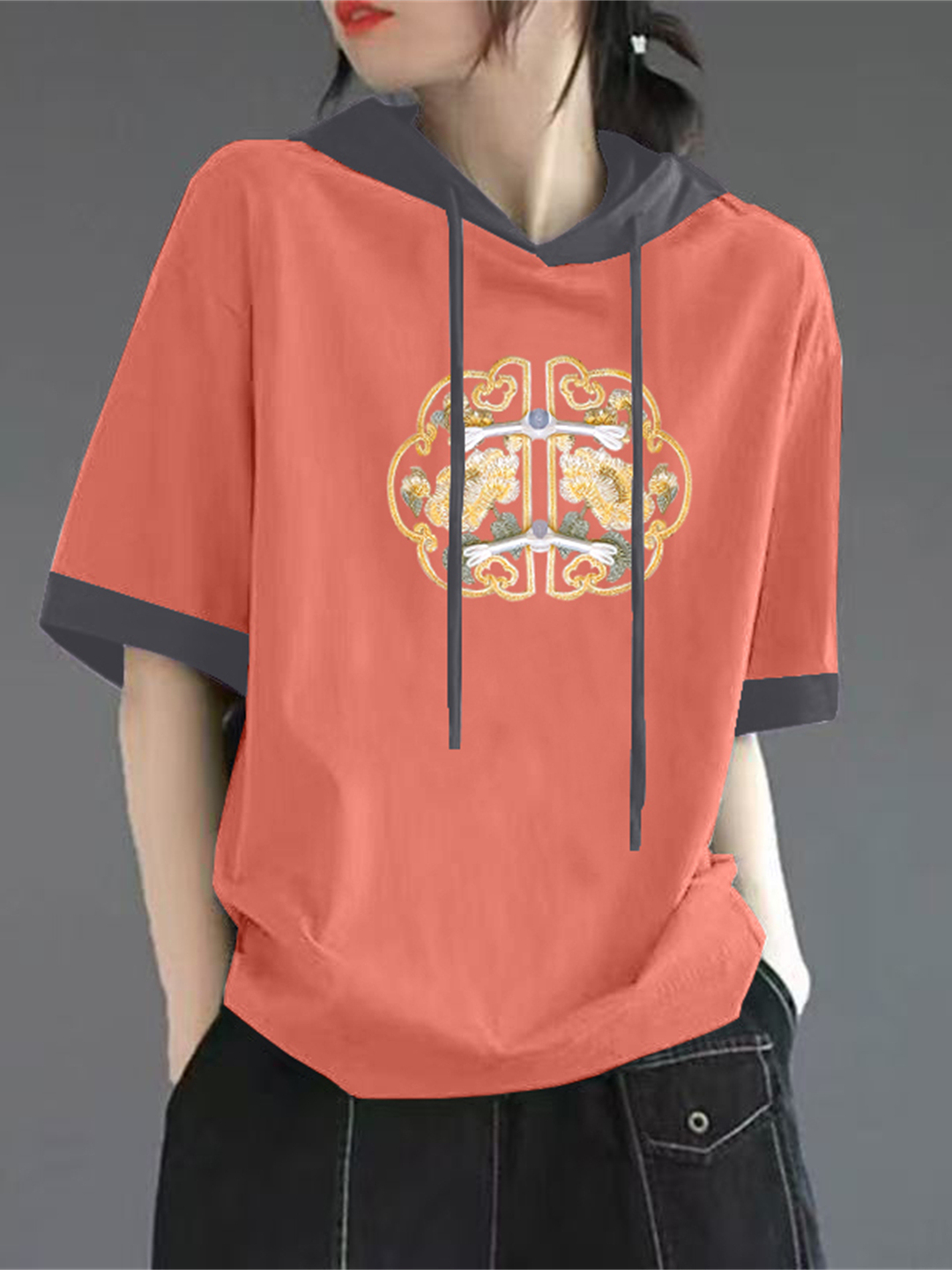 Camiseta de Manga Corta de Alg - Streetwear Brand Hoodies reseña y precio