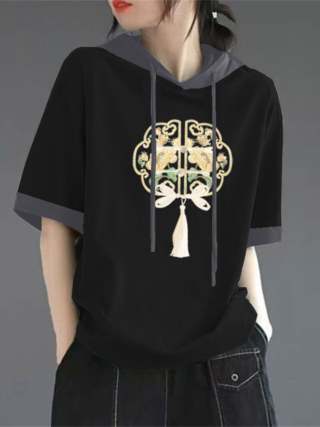 Camiseta de Manga Corta de Alg - Streetwear Brand Hoodies reseña y precio