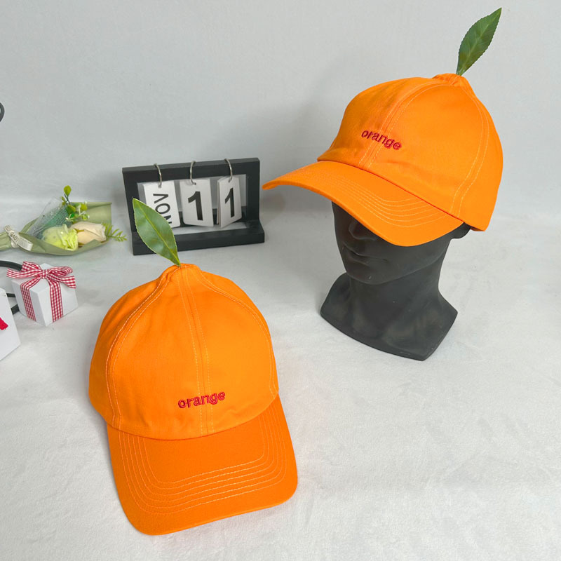 Gorra Unisex de Color Naranja  - Streetwear Brand Hats reseña y precio