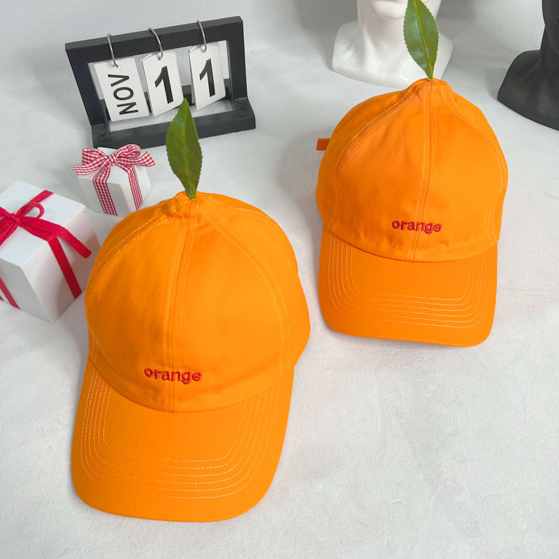 Gorra Unisex de Color Naranja  - Streetwear Brand Hats reseña y precio