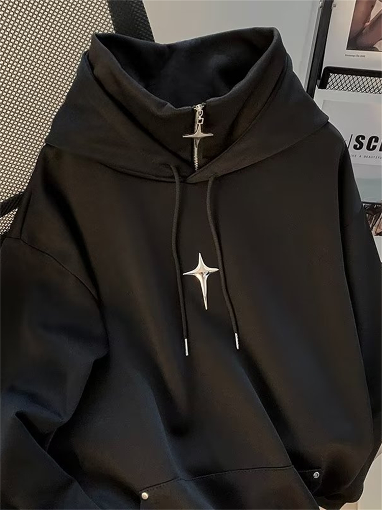 Sudadera con Capucha de Cuello - Streetwear Brand Hoodies reseña y precio
