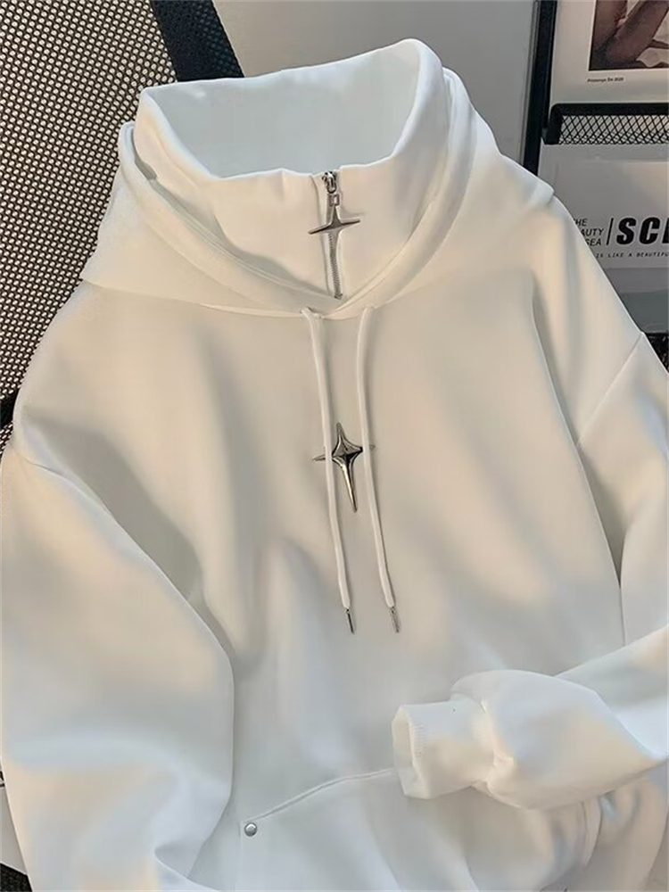 Sudadera con Capucha de Cuello - Streetwear Brand Hoodies reseña y precio