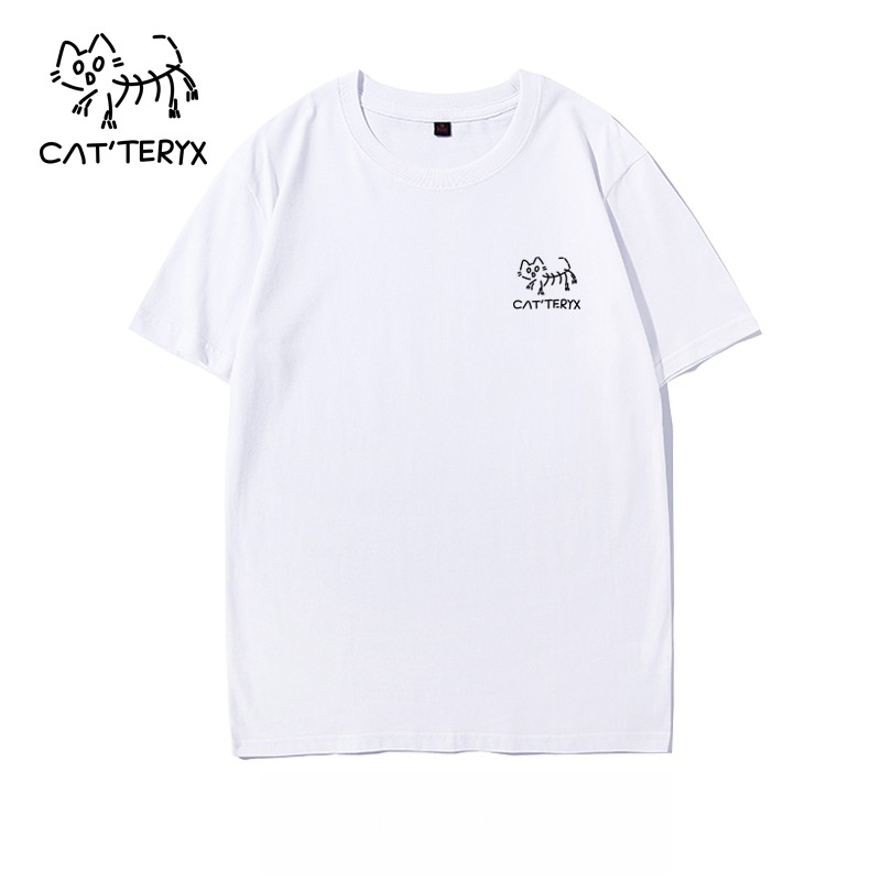 CAT TERYX Camiseta de manga co - Streetwear Brand Cat reseña y precio