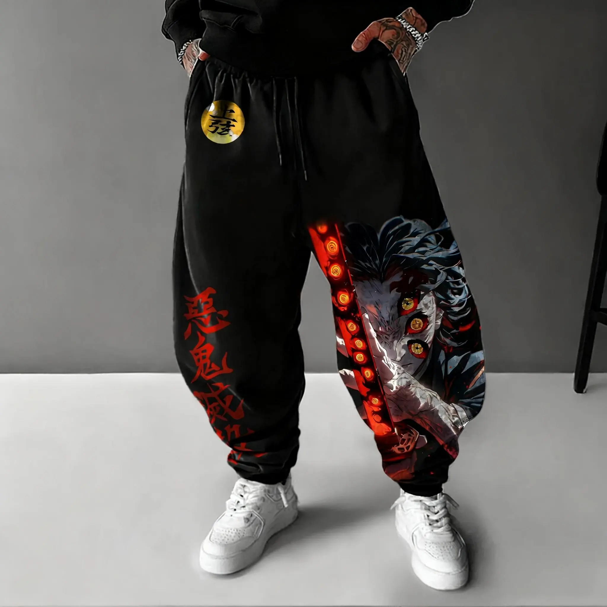 Pantalones de Anime Demon Slay - Streetwear Brand Hats reseña y precio