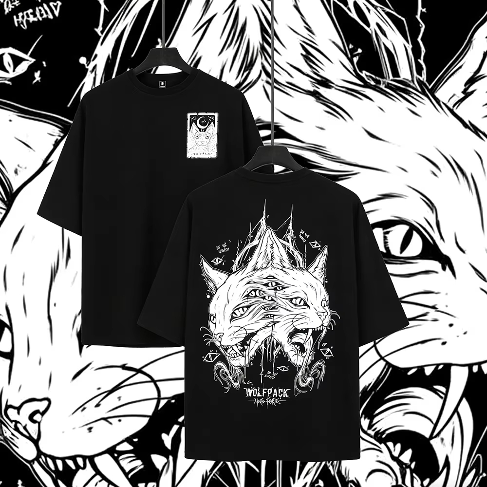 La luna gata ​ ​ Camiseta de m - Streetwear Brand Cat reseña y precio