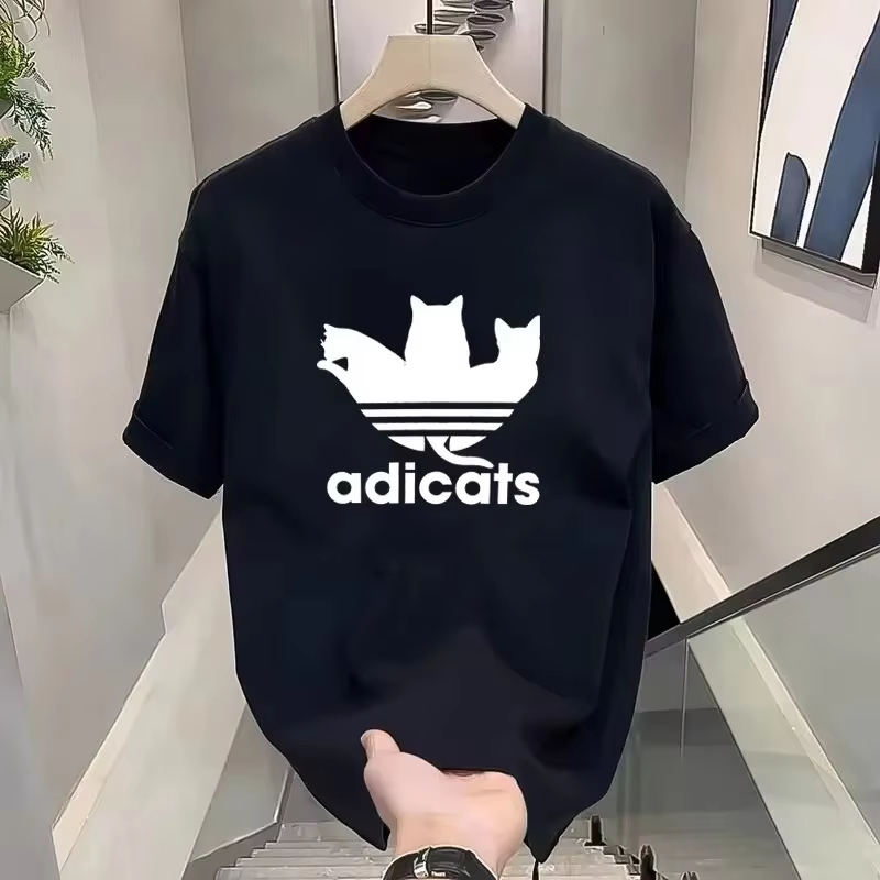 Camiseta de Algodón con Diseño - Streetwear Brand Cat reseña y precio