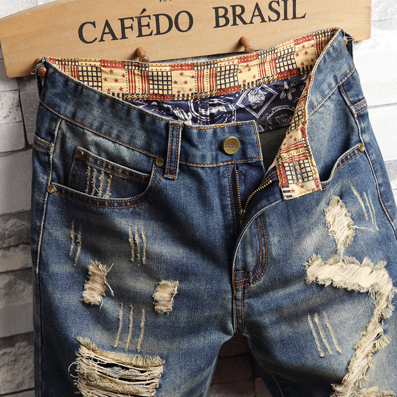 Shorts Vaqueros Rotos de Hip-h - Streetwear Brand Shorts reseña y precio