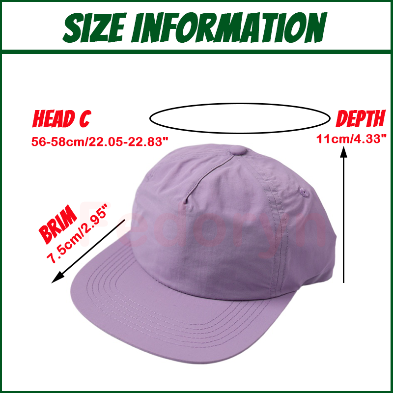 Fedoryn Gorras de béisbol con  - Streetwear Brand Hats reseña y precio