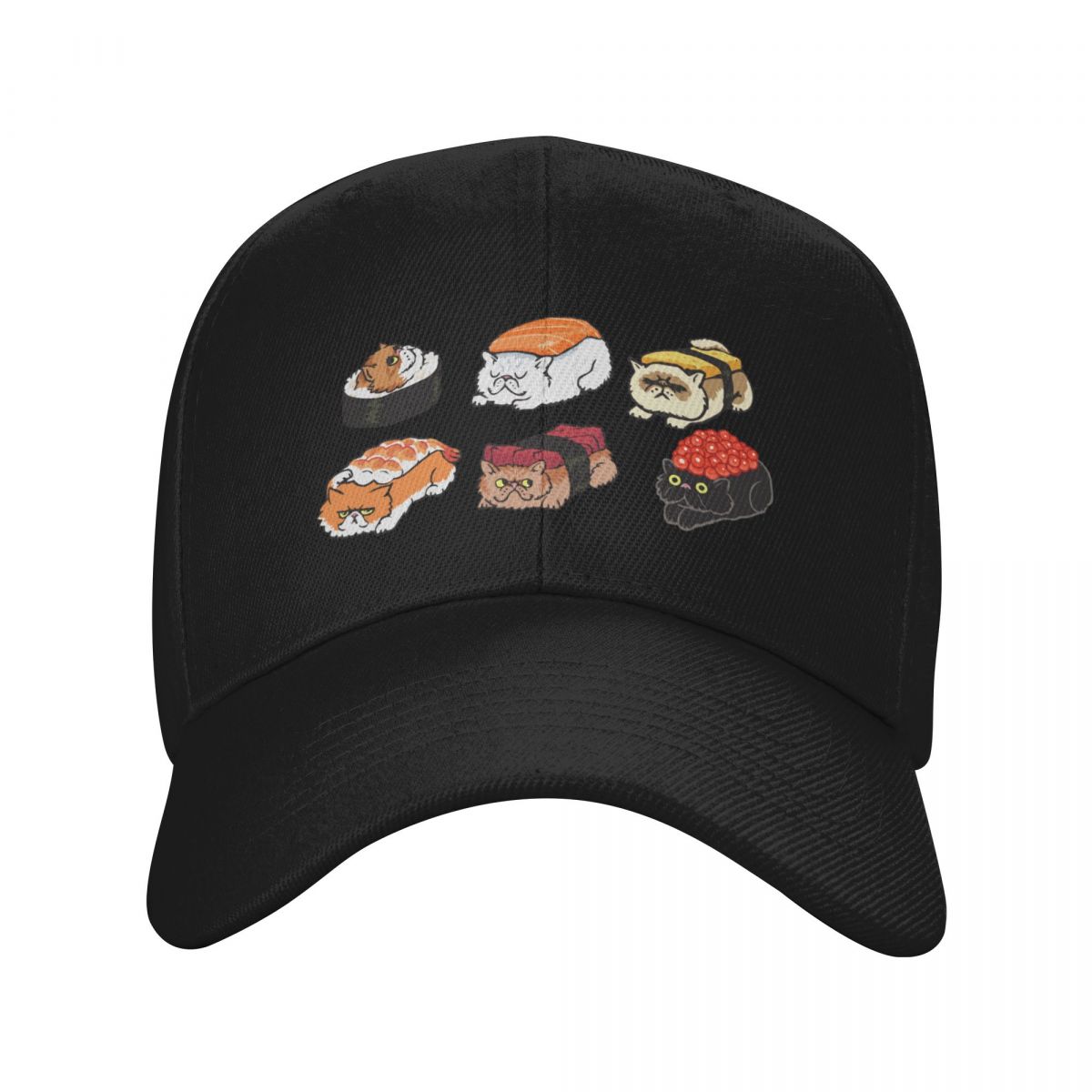 Sushi gato persa gorra de béis - Streetwear Brand Cat reseña y precio