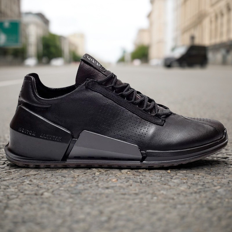 Zapatos de cuero genuino a la  - Streetwear Brand Famous reseña y precio