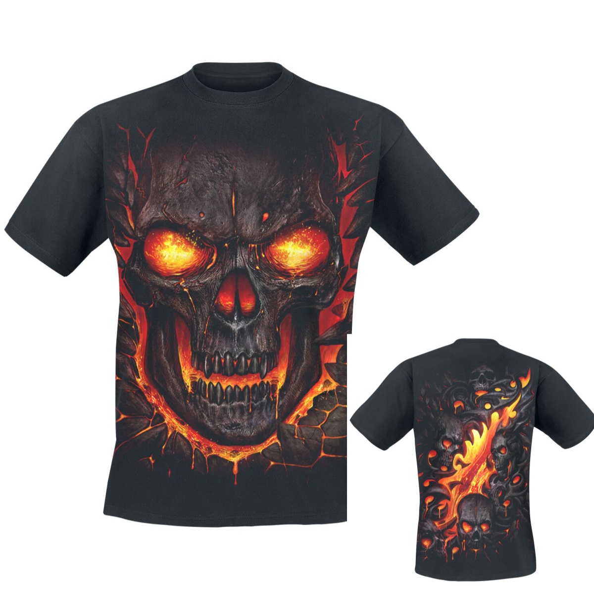 Camiseta Riff Burner Dark Goth - Gothic Streetwear Brand reseña y precio