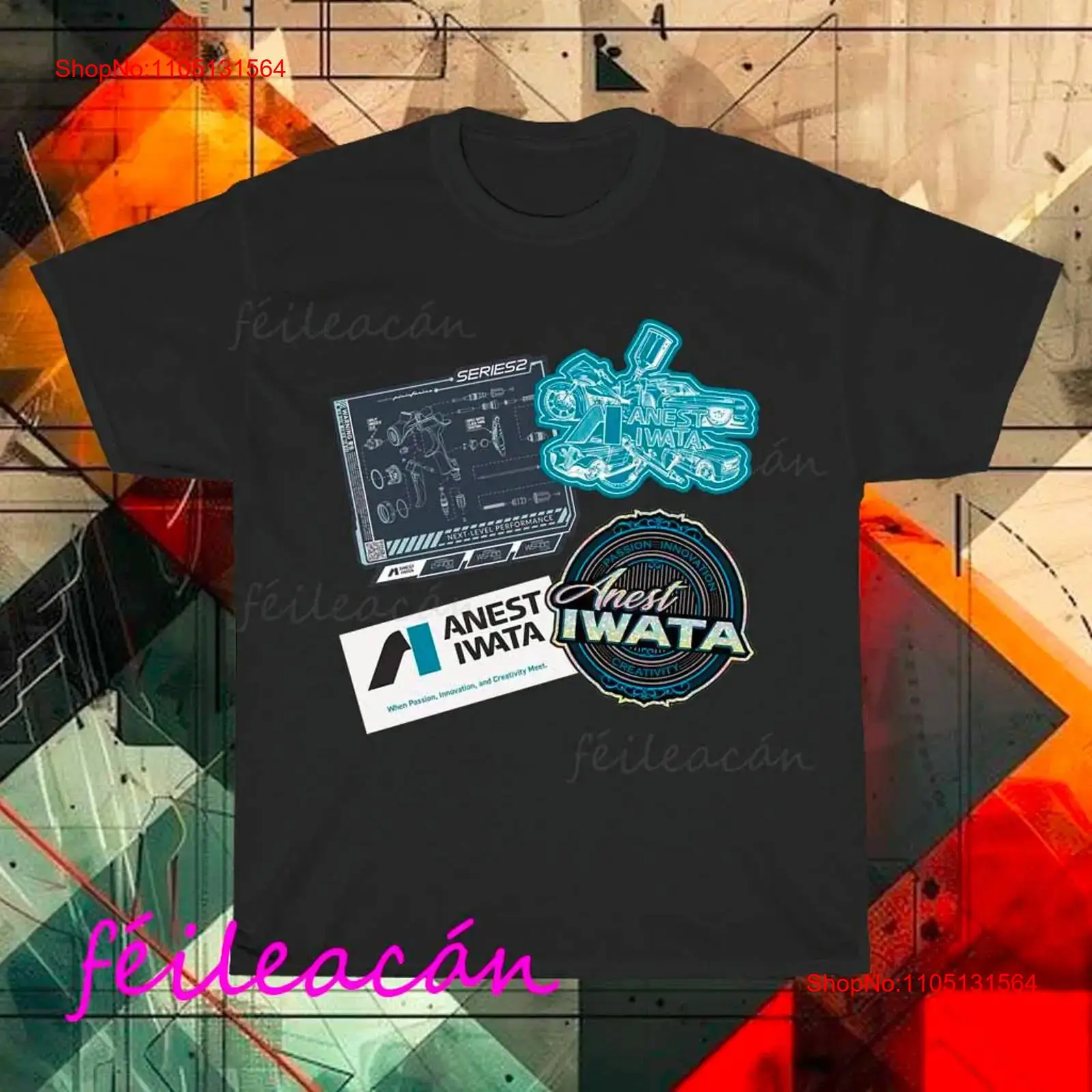 Brand New ANES IWATA Logo Amer - Streetwear Brand Logo Design reseña y precio