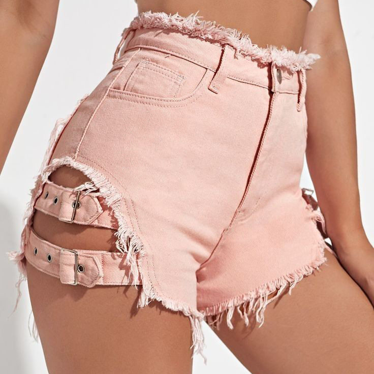 Shorts de mezclilla de cintura - Streetwear Brand Shorts reseña y precio
