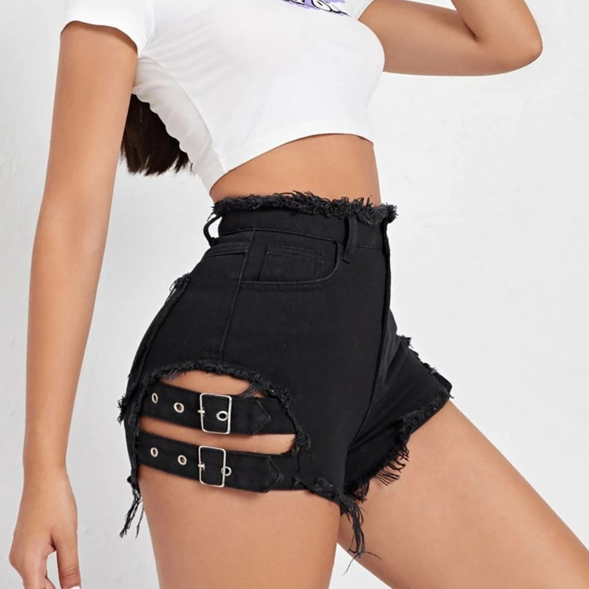 Shorts de mezclilla de cintura - Streetwear Brand Shorts reseña y precio