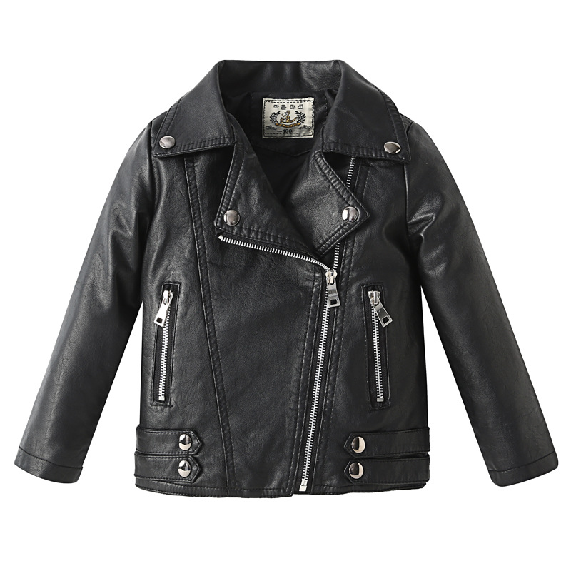 Chaqueta de cuero Pu para moto - Streetwear Brand Logo Design reseña y precio