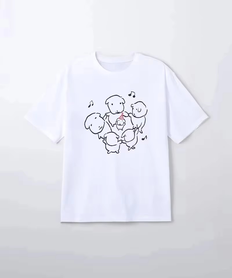 Camiseta de algodón con estamp - Streetwear Brand Cat reseña y precio
